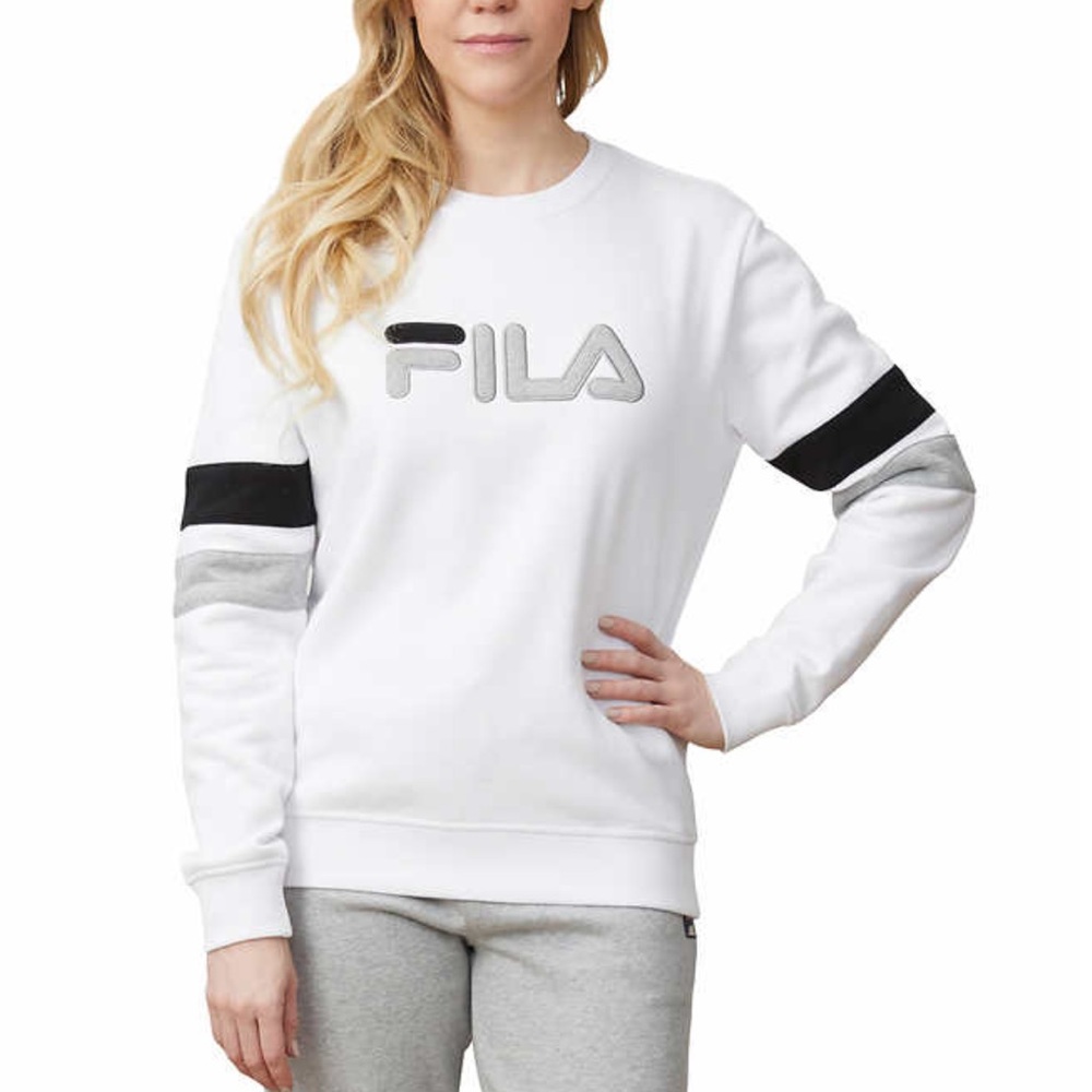 🔥LAST SET Fila Sweatshirt Sweatpants XXL Gray - Picture 2 of 5